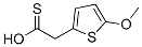 (5-methoxy-2-thienyl)thioacetic acid CAS#: 58386-00-8