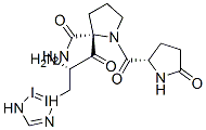 5-oxoprolyl-2,4(5)-diiodohistidyl-prolinamide CAS#: 55536-96-4