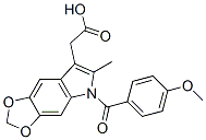 5-(p-Anisoyl)-6-methyl-5H-1,3-dioxolo[4,5-f]indole-7-acetic acid CAS#: 50332-05-3