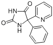 5-phenyl-5-pyridin-2-yl-imidazolidine-2,4-dione CAS#: 54886-89-4