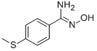 4-METHYLSULFANYLBENZAMIDE OXIME CAS#: 500024-30-6