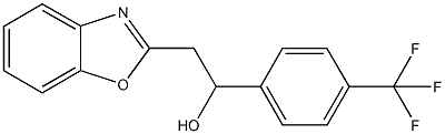 2-BENZOXAZOL-2-YL-1-(4-TRIFLUOROMETHYLPHENYL)ETHANOL CAS#: 502625-50-5