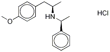 [R-(R*,R*)]-4-Methoxy-α-Methyl-N-(1-phenylethyl)-benzeneethanaMine Hydrochloride CAS#: 50505-66-3