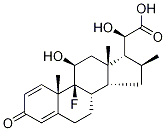(11β,16α,20R)-9-Fluoro-11,20-dihydroxy-16-Methyl-3-oxopregna-1,4-dien-21-oic Acid CAS#: 50764-01-7