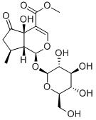 1α-(β-D-Glucopyranosyloxy)-1,4a,5,6,7,7aα-hexahydro-4aα-hydroxy-7α-methyl-5-oxocyclopenta[c]pyran-4-carboxylic acid methyl ester CAS#: 50816-24-5