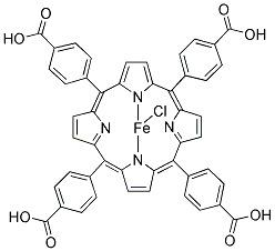 5,10,15,20-TETRAKIS-(4-CARBOXYPHENYL)-PORPHYRIN-FE-(III) CHLORIDE CAS#: 55266-17-6