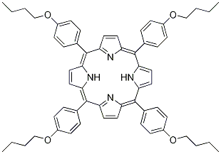 5,10,15,20-tetrakis(4-butoxyphenyl)-Porphine CAS#: 57450-62-1