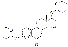 (17β)-3,17-Bis[(tetrahydro-2H-pyran-2-yl)oxy]-estra-1,3,5(10)-trien-6-one CAS#: 53573-82-3