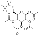 6-O-(tert.-Butyldimethylsilyl)-1,2,3,4-tetra-O-acetyl-β-D-glucopyranose CAS#: 53929-02-5