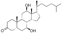 7α,12α-Dihydroxy-5β-cholestan-3-one CAS#: 547-97-7