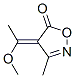 5(4H)-Isoxazolone,4-(1-methoxyethylidene)-3-methyl-,(E)-(9CI) CAS#: 55865-49-1
