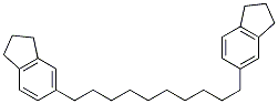 5,5'-(1,10-Decanediyl)bis(2,3-dihydro-1H-indene) CAS#: 55282-70-7
