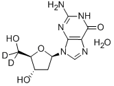 [5',5''-2H2]2'-DEOXYGUANOSINE MONOHYDRATE CAS#: 478511-28-3