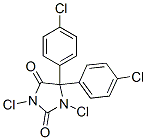 5,5-Bis(p-chlorophenyl)-1,3-dichlorohydantoin CAS#: 55579-35-6