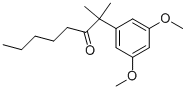 2-(3,5-DIMETHOXY-PHENYL)-2-METHYL-OCTAN-3-ONE CAS#: 55048-08-3