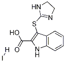3-(2-imidazolin-2-ylthio)-indole-2-carboxylic acid hydriodide CAS#: 55107-63-6