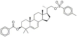 (3β,20S)-21-O-Tosyl-4,4,20-trimethyl-pregna-5,7-diene-3,21-diol 3-Benzoate CAS#: 552302-71-3