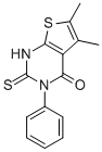 5,6-DIMETHYL-3-PHENYL-2-THIOXO-2,3-DIHYDROTHIENO[2,3-D]PYRIMIDIN-4(1H)-ONE CAS#: 59898-64-5