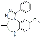 5,6-Dihydro-9-methoxy-4-methyl-1-phenyl-4H-[1,2,4]triazolo[4,3-a][1,5]benzodiazepine CAS#: 54028-95-4