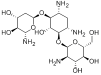 4-O-(2-Amino-2-deoxy-α-D-glucopyranosyl)-6-O-(2-amino-2-deoxy-α-D-xylopyranosyl)-2-deoxy-D-streptamine CAS#: 56276-04-1