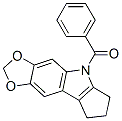 5,6,7,8-Tetrahydro-5-benzoylcyclopenta[b]-1,3-dioxolo[4,5-f]indole CAS#: 50332-15-5