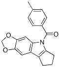 5,6,7,8-Tetrahydro-5-(p-toluoyl)cyclopenta[b]-1,3-dioxolo[4,5-f]indole CAS#: 50332-16-6