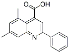 5,7-DIMETHYL-2-PHENYLQUINOLINE-4-CARBOXYLIC ACID CAS#: 436089-00-8
