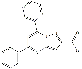 5,7-diphenylpyrazolo[1,5-a]pyrimidine-2-carboxylic acid CAS#: 5646-98-0