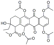 5,7,10,12-Tetrakis(acetyloxy)-2-ethyl-1,2,3,4,6,11-hexahydro-2-hydroxy-6,11-dioxo-1-naphthacenecarboxylic acid methyl ester CAS#: 54725-40-5