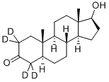 5ALPHA-ANDROSTAN-17BETA-OL-3-ONE-2,2,4,4-D4 CAS#: 5295-66-9
