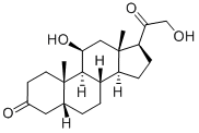 5B-PREGNANE-11B,21-DIOL-3,20-DIONE CAS#: 566-01-8
