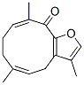 (5E,9E)-7,8-Dihydro-3,6,10-trimethylcyclodeca[b]furan-11(4H)-one CAS#: 58511-21-0