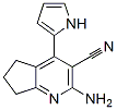 5H-Cyclopenta[b]pyridine-3-carbonitrile,2-amino-6,7-dihydro-4-(1H-pyrrol-2-yl)-(9CI) CAS#: 578762-43-3