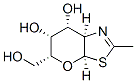 5H-Pyrano[3,2-d]thiazole-6,7-diol, 3a,6,7,7a-tetrahydro-5-(hydroxymethyl)-2-methyl-, (3aR,5R,6R,7R,7aR)- (9CI) CAS#: 434942-46-8