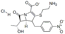 (5R,6S)-4-Nitrobenzyl-3-[(2-aminoethyl)thio]-6-[(1R)-1-hydroxyethyl]-1-azabicyclo[3.2.0]hept-2-ene-7-one-2-carboxylate hydrochloride CAS#: 442847-69-0