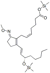 (5Z,13E,15S)-9-(Methoxyimino)-15-(trimethylsiloxy)prosta-5,8(12),13-trien-1-oic acid trimethylsilyl ester CAS#: 56009-42-8