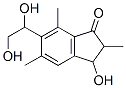 6-(1,2-Dihydroxyethyl)-2,3-dihydro-3-hydroxy-2,5,7-trimethyl-1H-inden-1-one CAS#: 54797-09-0