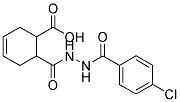 6-([2-(4-CHLOROBENZOYL)HYDRAZINO]CARBONYL)-3-CYCLOHEXENE-1-CARBOXYLIC ACID CAS#: 451485-61-3