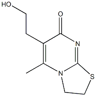 6-(2-hydroxyethyl)-5-methyl-2,3-dihydro-7H-[1,3]thiazolo[3,2-a]pyrimidin-7-one CAS#: 53750-92-8