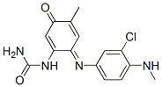 [6-[[3-chloro-4-(methylamino)phenyl]imino]-4-methyl-3-oxocyclohexa-1,4-dien-1-yl]urea CAS#: 56330-88-2