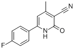 6-(4-FLUOROPHENYL)-1,2-DIHYDRO-4-METHYL-2-OXOPYRIDINE-3-CARBONITRILE CAS#: 477320-29-9