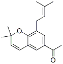 6-Acetyl-2,2-dimethyl-8-(3-methyl-2-butenyl)-2H-1-benzopyran CAS#: 54963-38-1