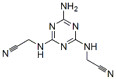 (6-Amino-1,3,5-triazine-2,4-diyldiimino)diacetonitrile CAS#: 5766-70-1
