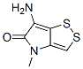 6-Amino-4-methyl-1,2-dithiolo[4,3-b]pyrrol-5(4H)-one CAS#: 642-77-3