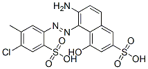 6-Amino-5-[(4-chloro-5-methyl-2-sulfophenyl)azo]-4-hydroxy-2-naphthalenesulfonic acid CAS#: 59223-29-9