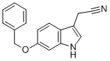 6-BENZYLOXYINDOLE-3-ACETONITRILE CAS#: 57765-24-9