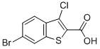 6-BROMO-3-CHLORO-BENZO[B]THIOPHENE-2-CARBOXYLIC ACID CAS#: 438613-29-7
