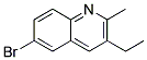 6-BROMO-3-ETHYL-2-METHYLQUINOLINE CAS#: 409346-90-3