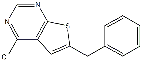 6-Benzyl-4-chlorothieno[2,3-d]pyriMidine CAS#: 439692-63-4