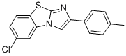 6-CHLORO-2-(4-METHYLPHENYL)IMIDAZO[2,1-B]BENZOTHIAZOLE CAS#: 52131-44-9